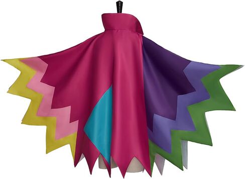 Spamton Deltarune Cosplay Costume Cape Spamton Neo Cosplay Colorful Stand Unisex Collar Cape Cloak Outfit in Saudi Arabia