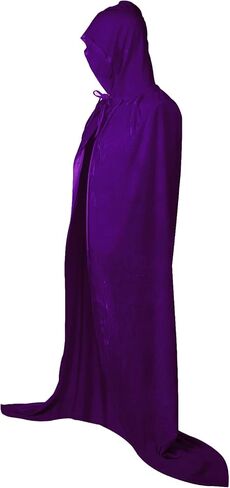 LAGESUN Hooded Cloak Long Velvet Cape with Hood for Cosplay Costumes Christmas Halloween in Saudi Arabia
