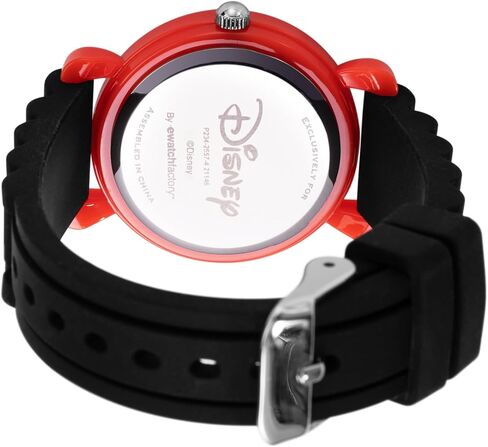 Disney Valentine’s Kids' Plastic Time Teacher Analog Quartz Silicone Strap Watch in Saudi Arabia