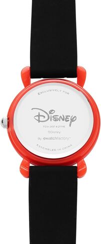 Disney Valentine’s Kids' Plastic Time Teacher Analog Quartz Silicone Strap Watch in Saudi Arabia