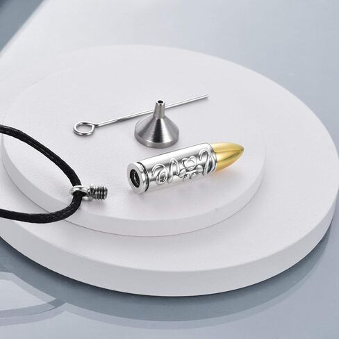 VENACOLY 925 الاسترليني قلادة فضية للرجال تذكار موري قلادة جرة قلادة للرماد مجوهرات جنائزية هدية للرجال in Kuwait