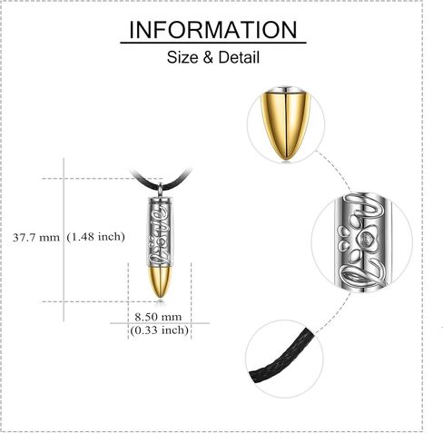 VENACOLY 925 الاسترليني قلادة فضية للرجال تذكار موري قلادة جرة قلادة للرماد مجوهرات جنائزية هدية للرجال in Kuwait