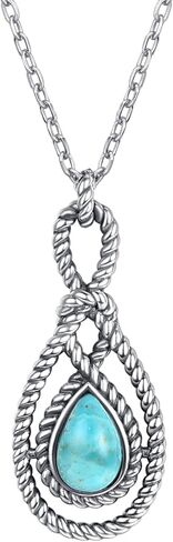 قلادة وأقراط فيروزية من تونجستوري للنساء in Kuwait