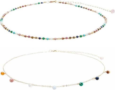 مجموعة قلادة لوتس ولونا داينتي معالج رئيسي 2 مم + مجموعة قلادة قطرة الندى in Kuwait