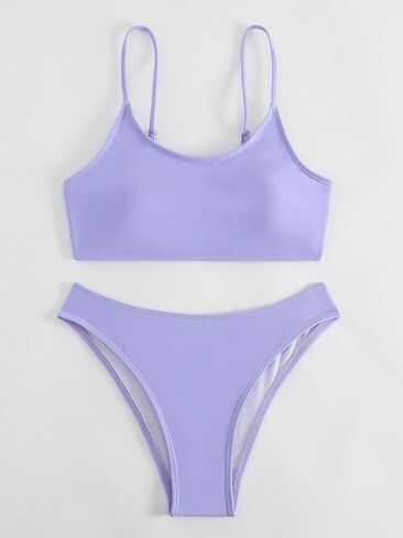 SOLY HUX Women's Two Piece Swimsuit High Cut Bikini Sets Bathing Suits in Saudi Arabia