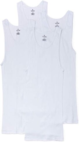 مجموعة من 4 قمصان من القطن المخلوط من Stafford بدون أكمام مضلعة in Kuwait