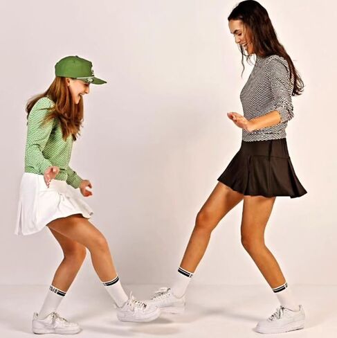 Girls White Golf Socks For Shoes Sizes 4-10, 1 Pair in Kuwait