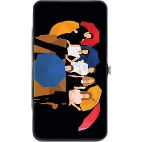 Buckle-Down Women's Hinge Wallet-Friends, 7" x 4"