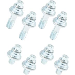 4 Pairs 3/8" Side Post Battery Terminal Bolt,Car Accessories Battery Side Post Extender Stud,2 Different Lengths Battery Binding Post Extender Stud Kit,Suitable for Cars,Vehicles,etc