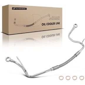 A-Premium Turbo Turbocharger Oil Pressure Hose Line Compatible with Volkswagen Jetta 2000-2005 Golf 2000-2006 Beetle 1999-2005 Audi TT/TT Quattro 1.8L