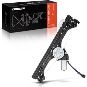 A-Premium Power Electric Window Regulator with 2-pin Motor Compatible with Fiat 500 2012 2013 2014 2015 2016 2017 2018 2019 2-Door SOHC Front Passenger Side Replace# 68070266AC 68070266AD