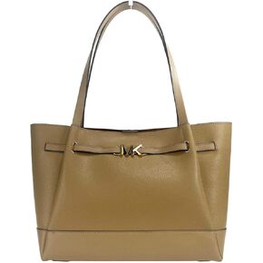 Michael Kors Reed Large Belted Logo Shoulder Bag Tote Purse