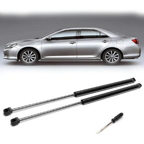Front Hood Lift Supports Gas Springs Shocks Struts 6333 for 2007-2011 Toyota Camry Set of 2, PM1102, 5345006042, 5345006041, 9804VL, 24761, 10030744, 550017, 5344006050, with Screwdriver for install