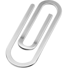 Veemoon Paper Clip Wallet Money Clip Minimalist Wallet Carteras Para Hombre Ultra Thin Wallet Slim Cash Wallet Slim Front Pocket Wallet Stainless Steel Paper Clip Festival Slender