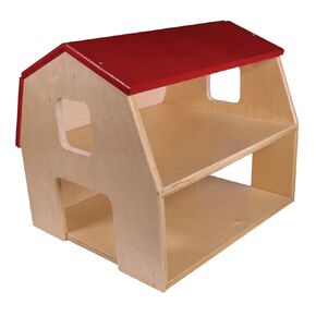 Childcraft Big Red Toy Barn, 18-1/4 x 15-5/8 x 15-9/16 Inches