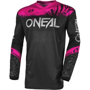 O'Neal Element Shocker Womens Jersey Black/Pink Small