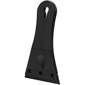 Perco 3-Inch Plastic Scraper with 3 Extra Blades for Quick and Effective Adhesive Removal - Safe on Most Surfaces with User-Friendly and Anti-Slip Handle