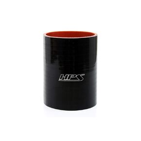 HPS HTSC-550-L6-BLK High Temperature 6-Ply Reinforced Silicone Coupler Hose, 25 psi Maximum Pressure, 6" Length, 5-1/2" ID, Black