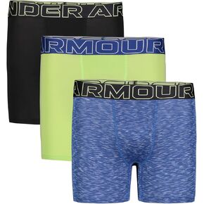 Under Armour UA PERFORMANCE TECH- PRINTS 3PK, Morphe Green - Three Pack, YL