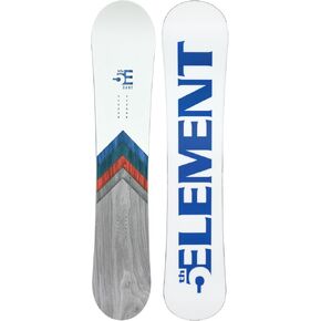 5th Element Dart Snowboard for Men-Freeride-All Mountain, Designed for Beginner and Intermediate Snowboarders with Rocker-Regular and Wide
