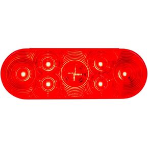 GG Grand General 75798 Oval Highway Red/Red 7 LED Sealed Light