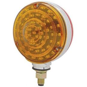 United Pacific 38113 - Double Face Turn Signal Light - 88 Led - Amber & Red Led/Amber & Red Lens