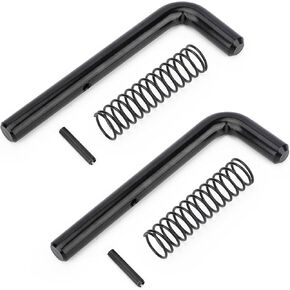 819T 2Packs Trailer Gate Spring Latch Kit for Carry-On Utility Trailers, Heavy Duty Steel Trailer Gate Pin (2 Pack)