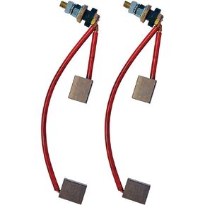Red Hawk MOT-2106 Brush Set Compatible with/Replacement for E-Z-GO 2008 and newer 612038, 657626, 7909