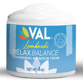 VAL Magnesium Pain Relief Cream - Whole Body Formula, 4oz - Organic Shea Butter