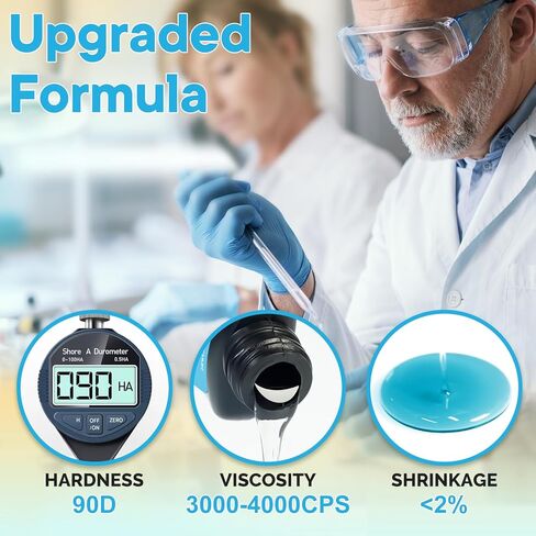 JANCHUN Clear UV Resin kit - Upgraded 300g Ultraviolet UV Resin Glue Hard Type, Low Odor, Fast Curing UV Epoxy Resin Color Pigment for Jewelry Making kit, DIY Crafts Resin Molds Coating and Beginners in Kuwait