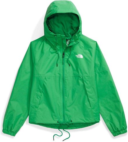 THE NORTH FACE Women's Antora Rain Hoodie, Optic Emerald, Medium in Saudi Arabia