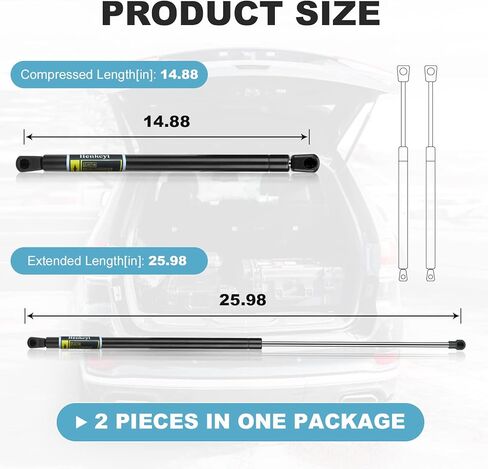 2 Pack Front Hood Lift Supports Struts Shocks for Toyota Avalon 2005-2012 6452 in Kuwait