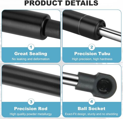 2 Pack Front Hood Lift Supports Struts Shocks for Toyota Avalon 2005-2012 6452 in Kuwait