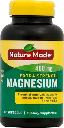 Nature Made Extra Strength Magnesium 400 mg., 180 Softgels in Saudi Arabia