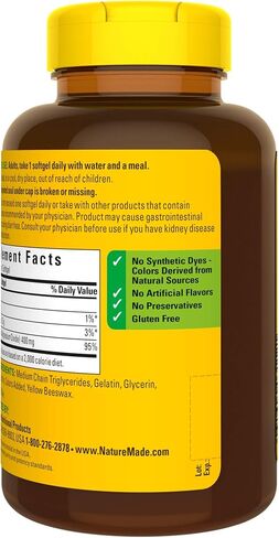 Nature Made Extra Strength Magnesium 400 mg., 180 Softgels in Saudi Arabia