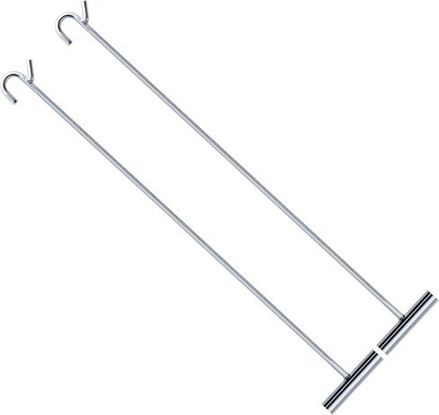 Heavy Duty 5th Wheel Pin Puller, 32" Solid Steel Chrome Plated Fifth Wheel Puller Hook, 1 Pack in Saudi Arabia