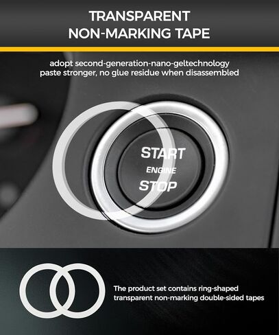 Car One-Button Start Lever,Push to Start Button Rocker,Car Accessories Automotive One Button Start Lever,Car Engine Start Stop Button Decorative Ball-Bar,Push Start Button Cover for Cars (Red) in Saudi Arabia