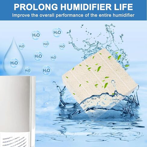 NISHCON 1043 مرشحات فتيل مرطب لـ Aircare EP9500 EP9700 EP9800 EP9R500 EP9R800 821000 826000 826800 831000 وBemis Space Saver 800/8000 Series Pack of 2 in Kuwait