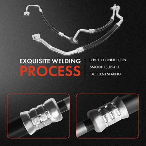 A-Premium A/C Suction and Discharge Line Hose Assembly Compatible with Chevrolet Sonic 2012 1.8L in Saudi Arabia
