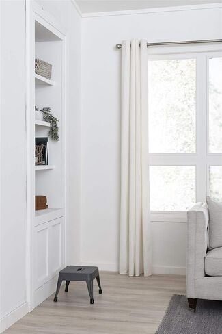 مقعد من الصلب قابل للتكديس بخطوة واحدة من كوسكو، عبوتان، رمادي in Kuwait