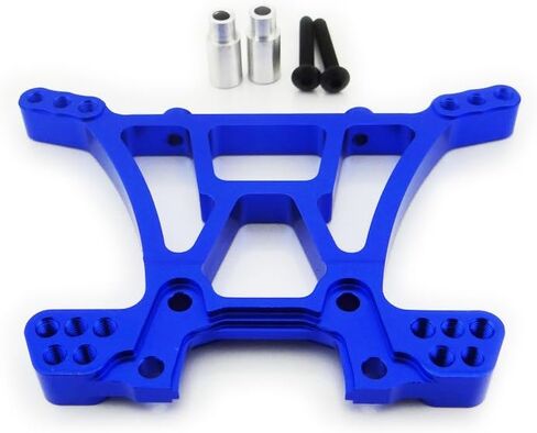 Atomik RC Alloy Front Shock Tower, Blue fits the Traxxas 1/10 Slash 4X4 and Other Traxxas Models - Replaces Traxxas Part 6839 in Kuwait