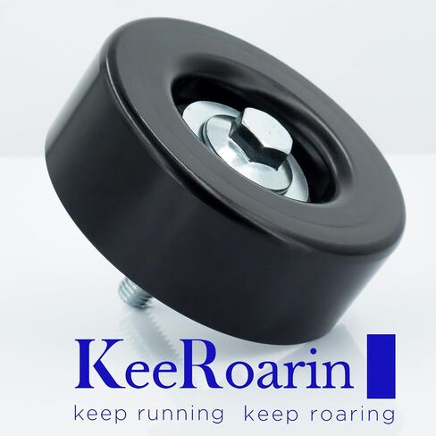 Belt Idler Pulley, 36299, 12555609, 12669569 Belt Pulley Compatible with Select Buick, Chevrolet, GMC, Hummer, etc Models. Automotive Replacement Idler Pulley by KeeRoarin (with Bolt) in Kuwait