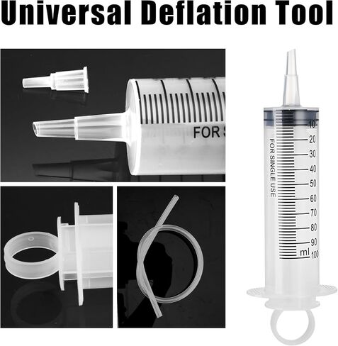 MoKitDora Brake-Clutch Fluid Bleeder Kit Hydraulic Disc Brake Bleed Tool 100ML Hose Universal Oil Fluid Extractor for Harley Motorcycles Cars Trucks Scooters Quads Repair Maintenance in Saudi Arabia