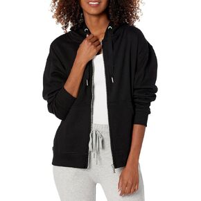 Calvin Klein Performance Women's Eco Fleece Hoodie, Black Heather, XX-Large