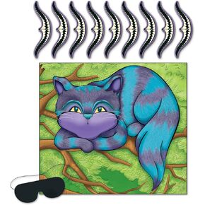 Beistle Pin The Smile On The Cheshire Cat Game - 1 Pc