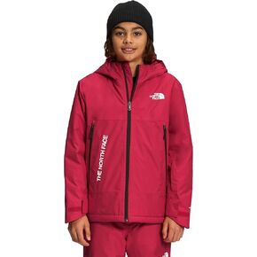 THE NORTH FACE Boys' Freedom Insulated Jacket, Optic Blue Mountain Traverse Print, Medium