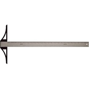 ALVIN SST18 Stainless Steel Professional Graduated T-Square, Drawing and Design Tool, Great for Carpentry, Drafting, Architecture, Engineering, and Art - 18 Inch in Kuwait
