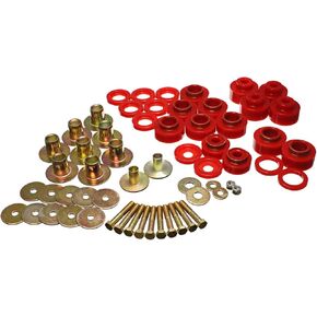 Energy Suspension 3.4170R Body Mount Set With Hardware