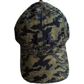 Under Armour Mens Black Camo UA Freedom Fury Adjustable Cap