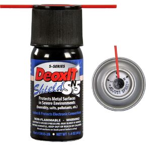 CAIG LABORATORIES DeoxIT Shield SN5S-2N Mini-Spray, Contact Protector/Sealant for Severe Environments, 40g, Nonflammable/Non-Drip, Pack of 1